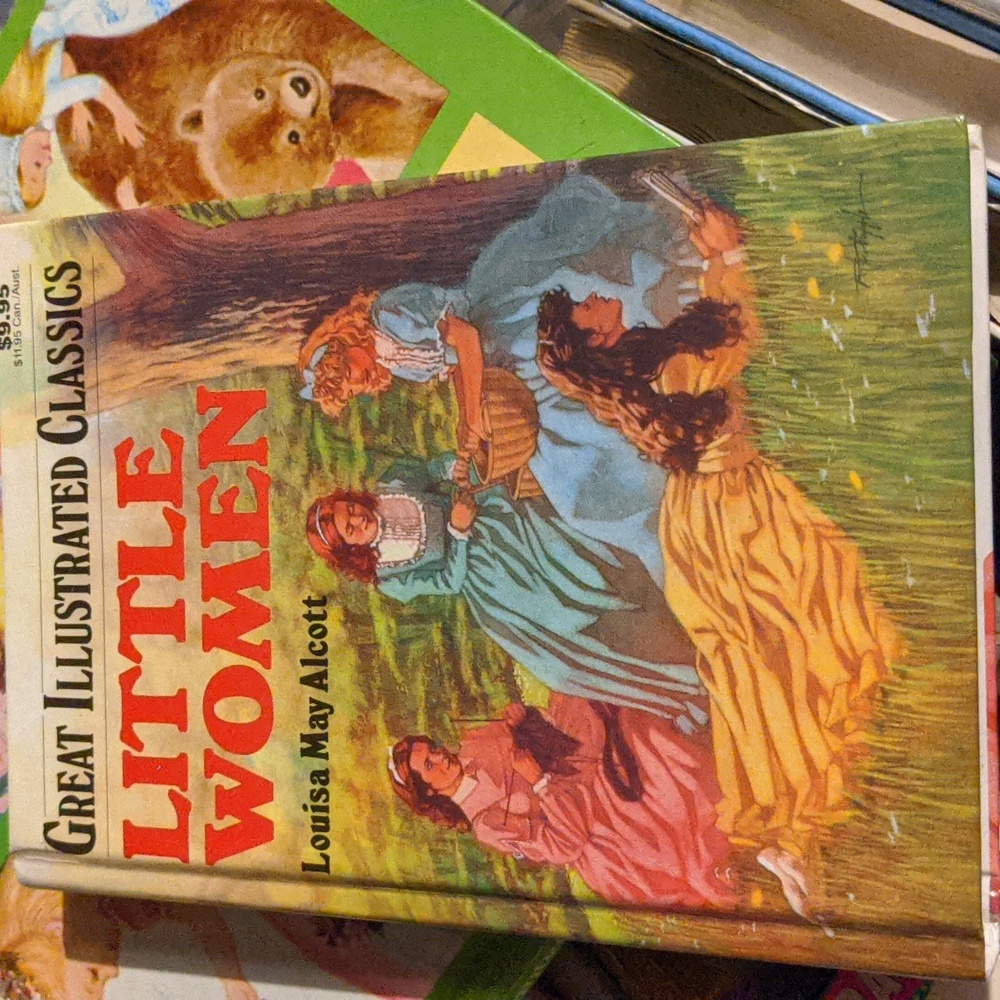 Little Women vintage book clasic